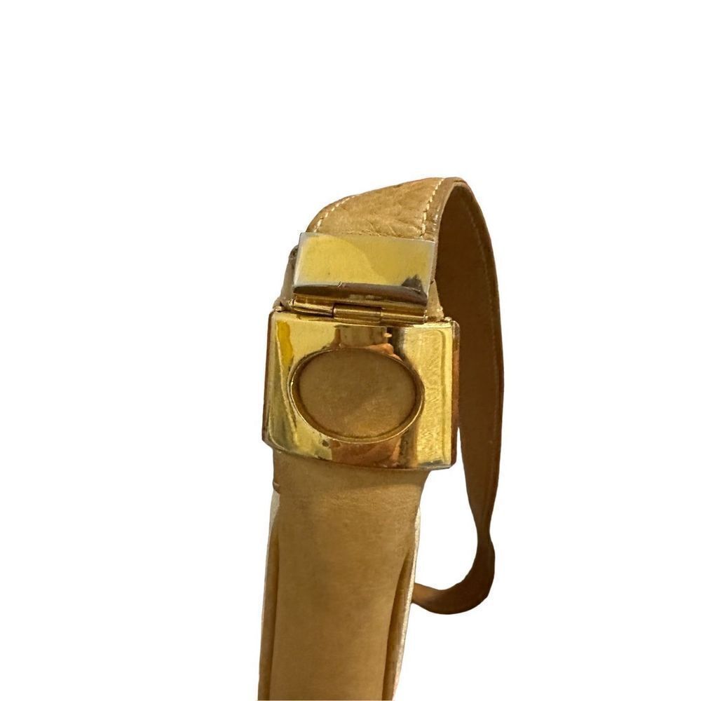 Gucci micro Gg beige handbag with gold horse-bit hardware - Picture 6 of 12